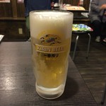 大阪ミナミのたこいち - 生ビール