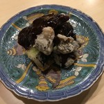 旬菜 おぐら家 - 新秋刀魚と秋茄子の竜田揚げ