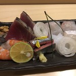 旬菜 おぐら家 - 刺身盛り合わせ