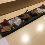 旬菜 おぐら家 - 刺身盛り合わせ