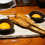 とっぴんぱらりのぷ - 比内地鶏つくね串焼き