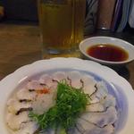 赤兎馬 - これは凄い鱧の刺身です！