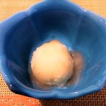 京口町　てるい - 【口直し】何かのアイス的なモノに無花果のソース　