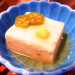 京口町　てるい - 胡麻豆腐だったかな？