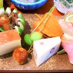 京口町　てるい - 八寸 in the 八寸みたいな一皿♪