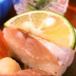 京口町　てるい - カマスの寿司