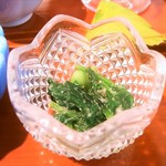 京口町　てるい - 菊菜と枝豆の胡麻和え