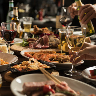 パーティ―に最適。二次会、同窓会、ビジネスディナーにも