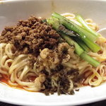 つゆ無し担々麺。3辛。