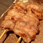 地鶏串焼家 鳥みや - H28.09.21 やきとり(小肉)