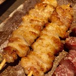 地鶏串焼家 鳥みや - H28.09.21 皮