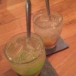 アジア食堂RASCAL - すだちソーダ、いちじくソーダ