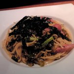 Cheese Dining ItaRu - ソーセージと高菜のペペロンチーノ