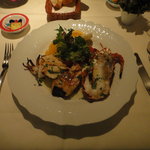 リストランテ ダ ニーノ - イカ　カジキ　伊勢海老のグリル★