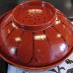 菊乃井 - 菊模様のお椀(2016.02)