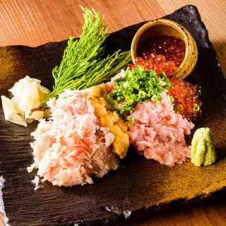 新鮮な魚介が人気。コストパフォーマンスが自慢です。