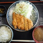 かつどんのかつどん家 - チキンかつ定食700円