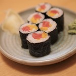 楽処 たかはし - 単品トロたく　めちゃめちゃ脂載ってるトロ！