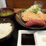 豊か - ロースかつ定食