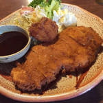 ながら・とんかつ - ロース味噌かつ定食