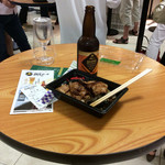 味処たむら - 日本酒やABASHIRIプレミアムビールと一緒に食す。