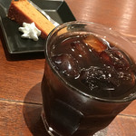 PIZZERIA E BAR BOSSO - プチデザートとアイスコーヒー