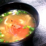 丸安そば - チャンポンについてくるそば（小）