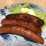 とっくり - チョリソ、中に明太子が入ってました（珍）