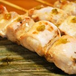 難波 炭焼笑店 陽 - むね肉 柚子胡椒