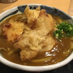 うどん上々 - 鶏天カレーうどん