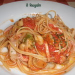Iru Regaro - Ａランチ：白菜ときのこのトマトパスタ