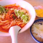 西安刀削麺 - 麻辛刀削麺（山椒入り）中辛