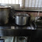 讃岐うどん がもう - ここで熱い出汁を投入