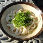 讃岐うどん がもう - シンプルに、ネギうどん大で