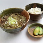 本気の肉吸い 〆の麦ご飯セット