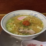龍上海 - ラー博は俺の社員食堂。  赤湯からみそミニラーメソ！  なるとがキュート♡  やっぱりこのからみそがイイね！  充実の昼休み