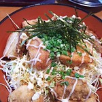 和食亭海せん - かんぱち・マグロの竜田揚げ丼