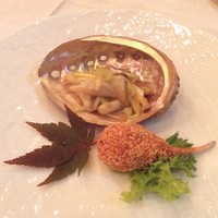 中国料理 春蘭門 - 鮑と黄にらのあっさり炒め