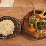 Rojiura Curry SAMURAI. - チキン　1050円　レギュラー　辛さ４　ライスＭ