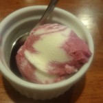 ビッレリア バブルクラフト - 甘く爽やかブルーベリーとサワーヨーグルトのジェラート