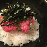 Homemade Ramen 麦苗 - 限定魚飯(本鮪のネギトロ丼)