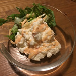 地鶏や 徳兵衛 - 自家製ポテトサラダ(¥380)