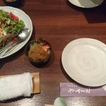 Wafuu Izakaya Yasubee Hanare - 蒸し鶏サラダ