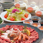 ふぁみり庵はいから亭・寿司まどか - 焼肉ファミリーセットです