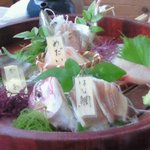 Shoutoku maru - しょうとく丸定食のお刺身