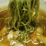 スタミナラーメン さわき 東仙台店 - みどりの麺