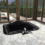 レストランベルビュー - おまけ  スイートルームにある露天ジャグジー