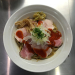 FLAT HAND フジ家 - まぜそば みそ