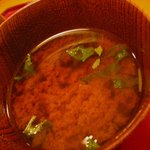 鳥彌三 あざみ - 赤だし