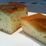 粉は「きたのかおり」使用の自家製パン